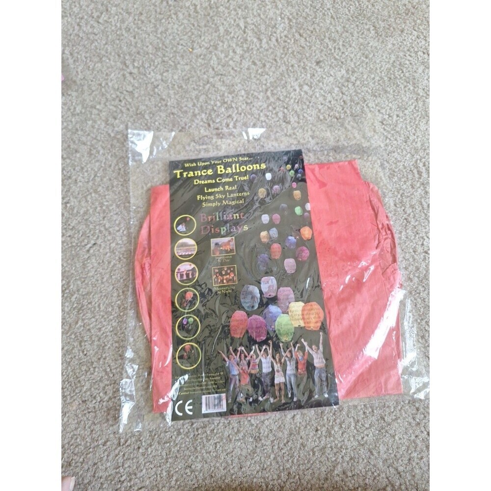Trance Balloon Paper Air Propel Lantern  Available In Package